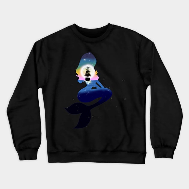 Sirens lure Crewneck Sweatshirt by Whettpaint